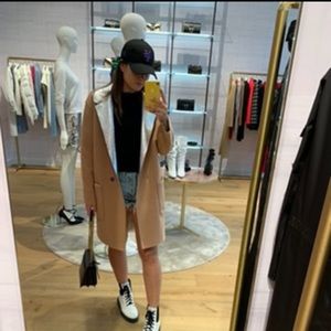 Reversible 2 tone PINKO coat